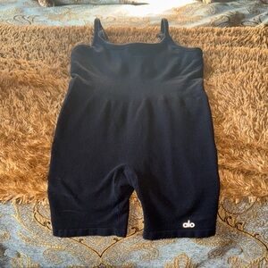 ALO Yoga Black Ribbed Activewear